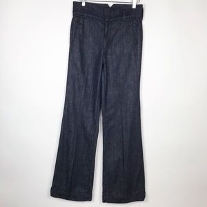 7FAM High Waist Wide Leg Jeans